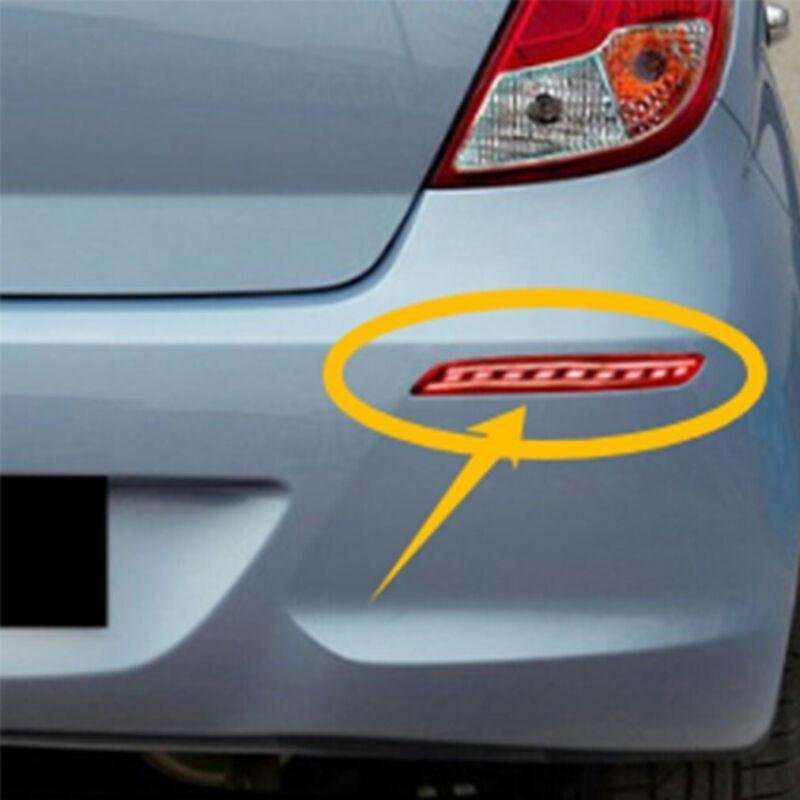 LED Rear Fog&amp;Brake Taillight Bumper Reflector Light For Hyundai I20 2012 Pair