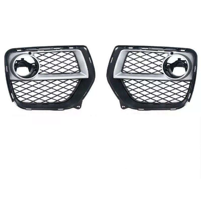 Pair Front Bumper Fog Light Vent Grille Intake Cover For BMW X6 2012-2014