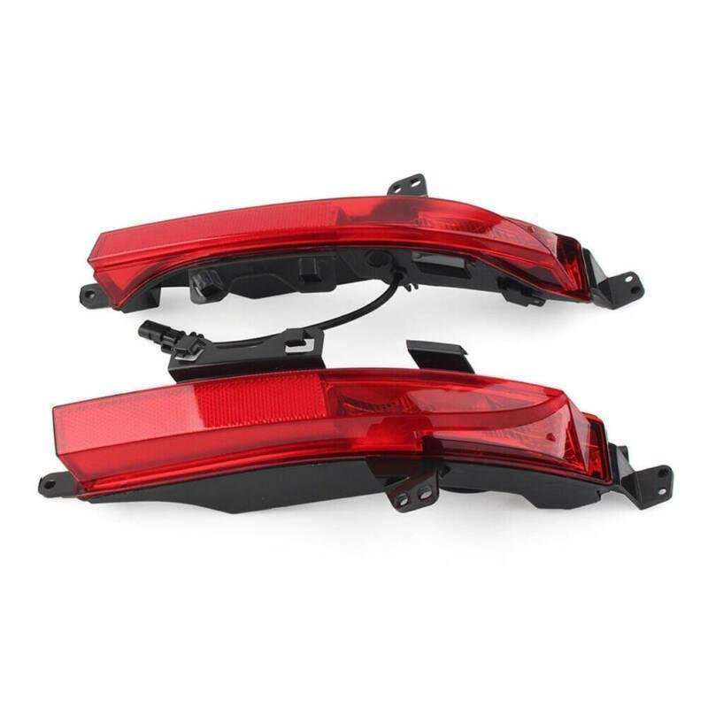 Rear Bumper Lamp Light Reflector For Land Rover Discovery Sport 2015-2019 Pair