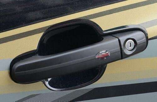 For Ford Ranger 2015-2021 Matt Black Exterior Side Door Handle Cover Trim 8PCS