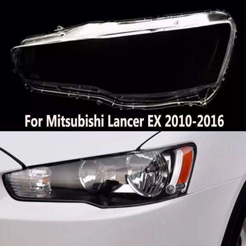 For Mitsubishi Lancer EX 2010-2016 Headlight Cover Car Headlamp Lens Shell Left