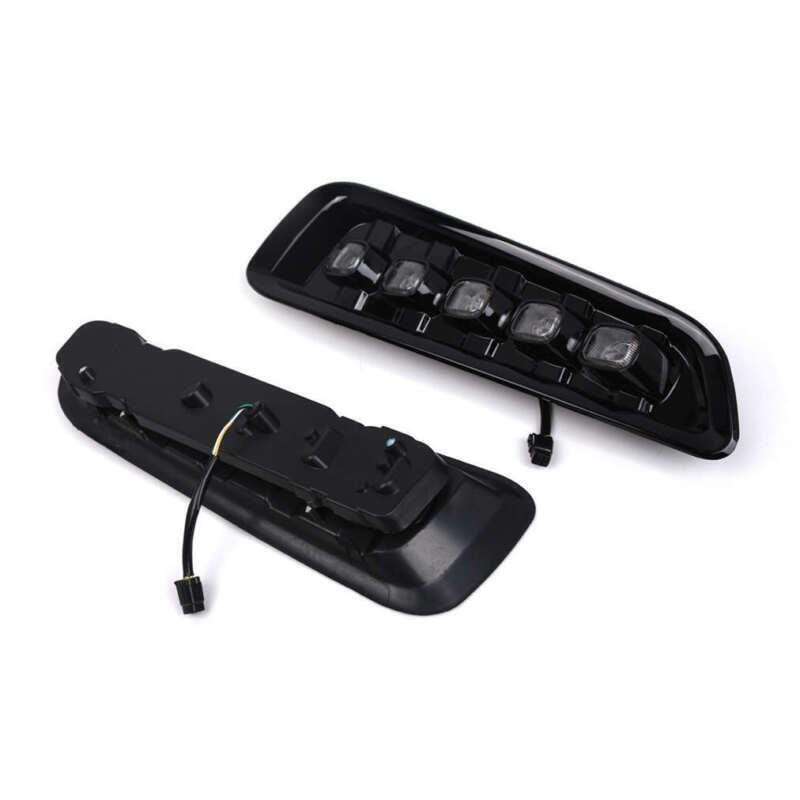 For Ford F-150 F150 Raptor 2017-2020 Bumper LED DRL w/Turn Signal Fog Lights Set