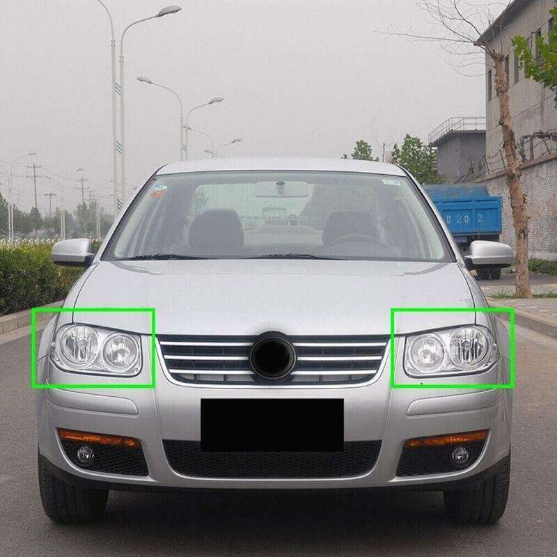 Headlight Lens Headlamp Shell Cover For Volkswagen Bora 2006 2007 2008 Pair