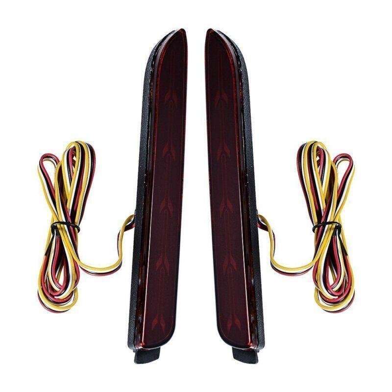 2X Rear Bumper Reflector Light Turn Signal Brake Lamp for Toyota Venza 2009-2015