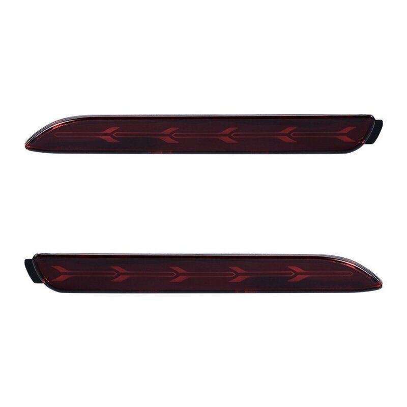 2X Rear Bumper Reflector Light Turn Signal Brake Lamp for Toyota Venza 2009-2015