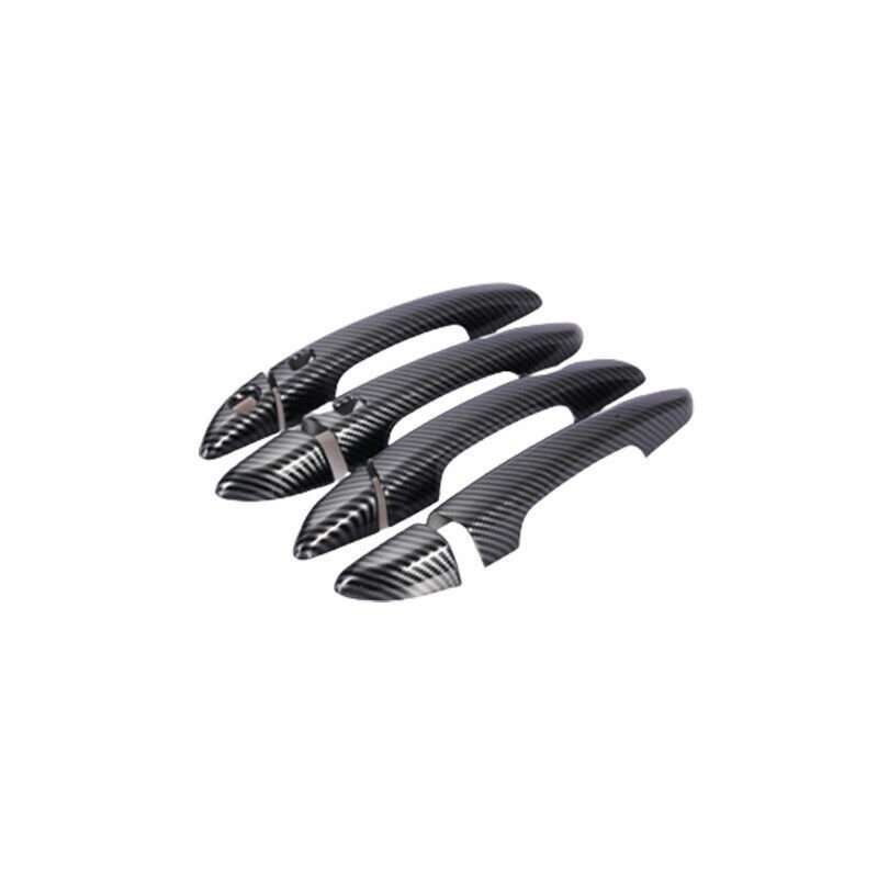 For Hyundai Sonata 2015~2019 Style Carbon Fiber Outside Door Handle Cover Trim