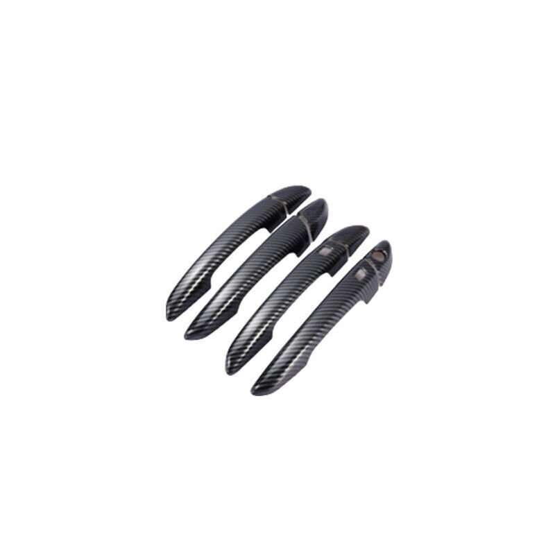 For Hyundai Sonata 2015~2019 Style Carbon Fiber Outside Door Handle Cover Trim