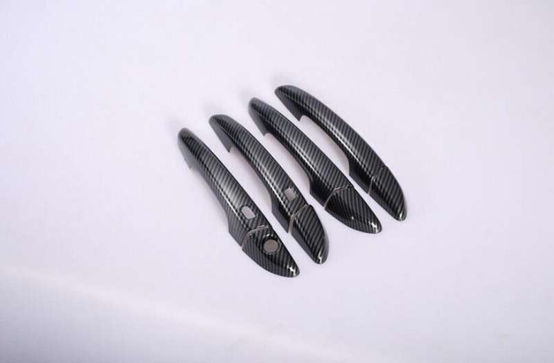 For Hyundai Sonata 2015~2019 Style Carbon Fiber Outside Door Handle Cover Trim