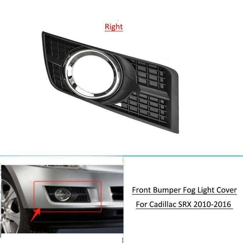 Front Bumper Fog Light Frame Cover Grille For Cadillac SRX 2010-2016 Right