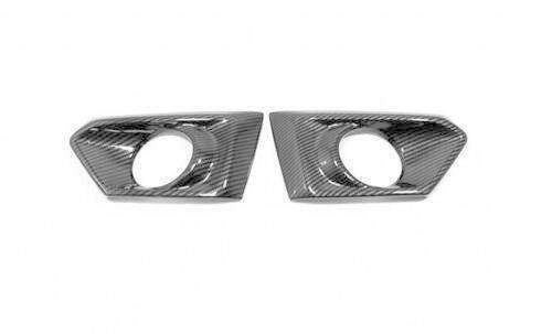 Fit For Nissan Teana Altima 2019-2020 Carbon Fiber Car Front Fog Lamp Cover Trim