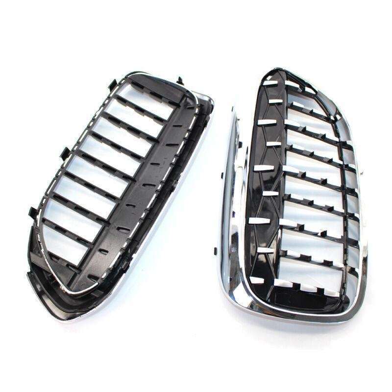 Fit For G30 G38 5-Series 535i 525i 2017-2019 Diamond Chrome Kindey Grill Grille