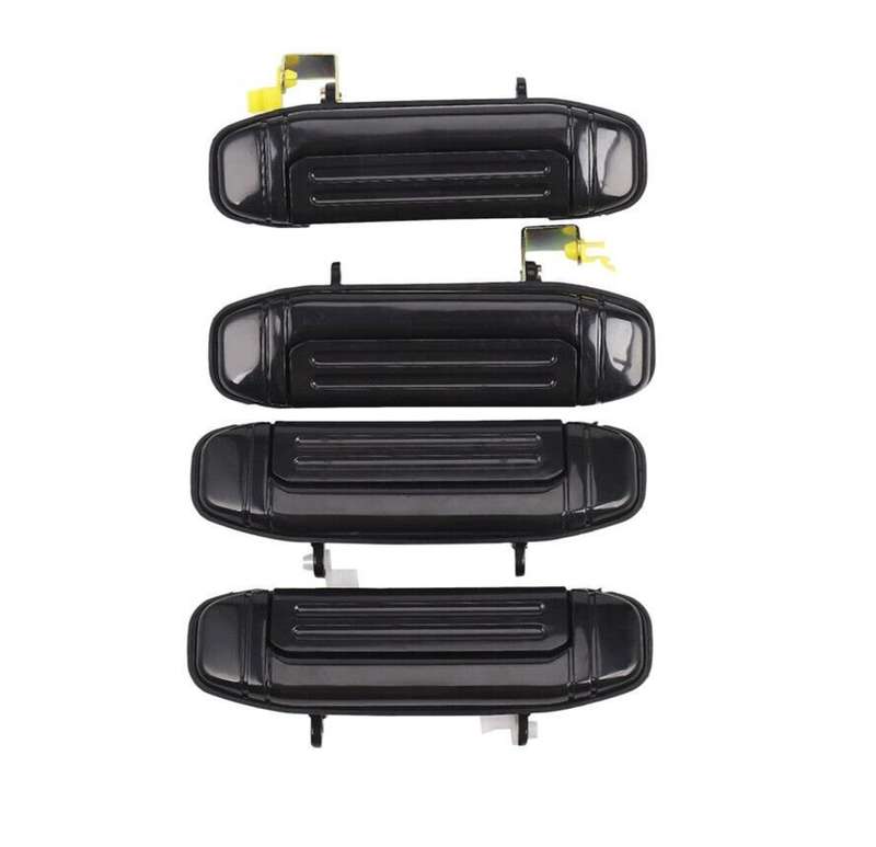 Set 4 Outside Exterior Door Black Handle for Mitsubishi Montero Pajero 98 99 4x