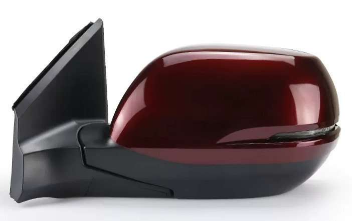 Red Right for Honda CRV 12-16 rearview mirror Assembly 9 lines Lens Heating