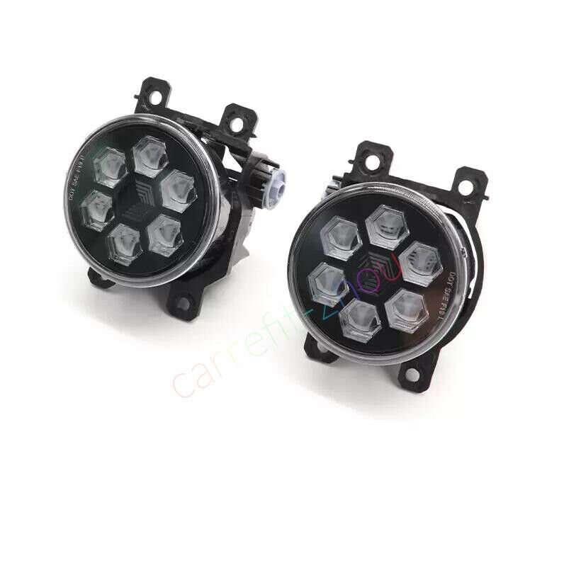 For Subaru Forester 2019-2024 LED WHITE LIGHT FRONT BUMPER FOG LAMP LIGHT 2PCS