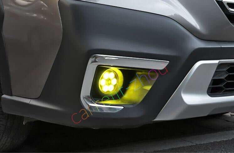 For Subaru Forester 2019-2024 LED WHITE LIGHT FRONT BUMPER FOG LAMP LIGHT 2PCS