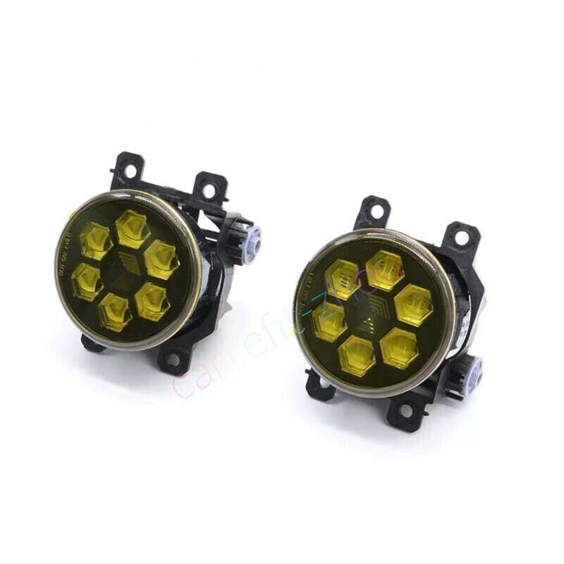 For Subaru Forester 2019-2024 LED WHITE LIGHT FRONT BUMPER FOG LAMP LIGHT 2PCS