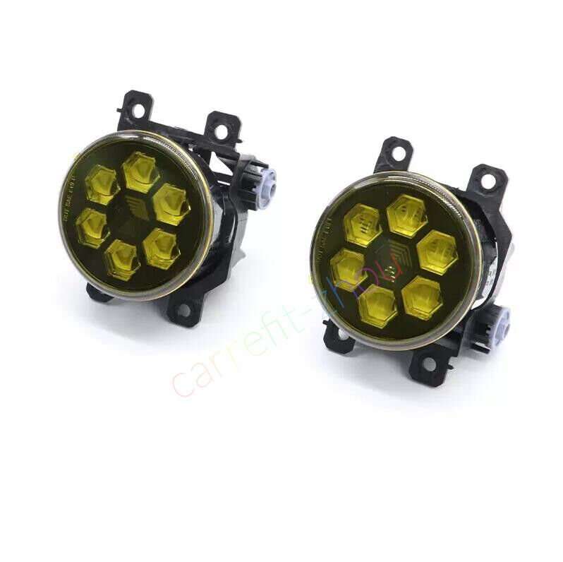 For Subaru Forester 2019-2024 LED WHITE LIGHT FRONT BUMPER FOG LAMP LIGHT 2PCS