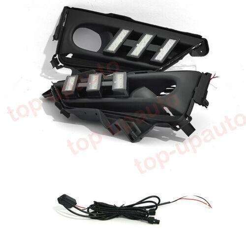 LED Fog Lamp Daytime Running Light turn signal 2PC For Honda CR-V CRV 2020-2022