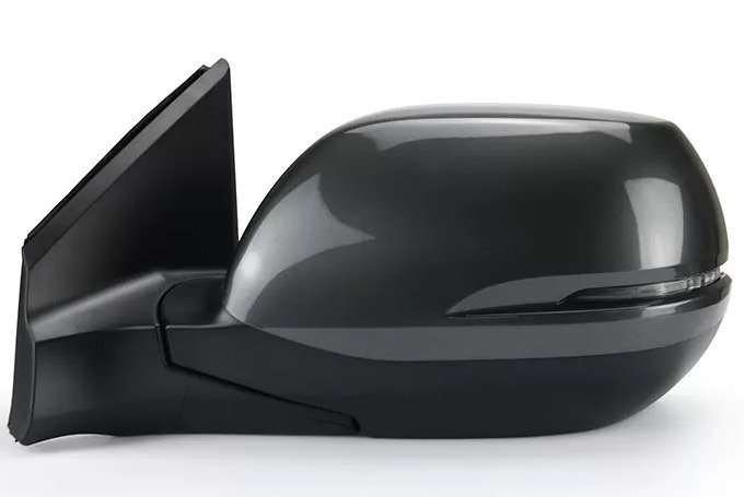 Gray Left for Honda CRV 12-16 rearview mirror Assembly 9 lines Lens Heating