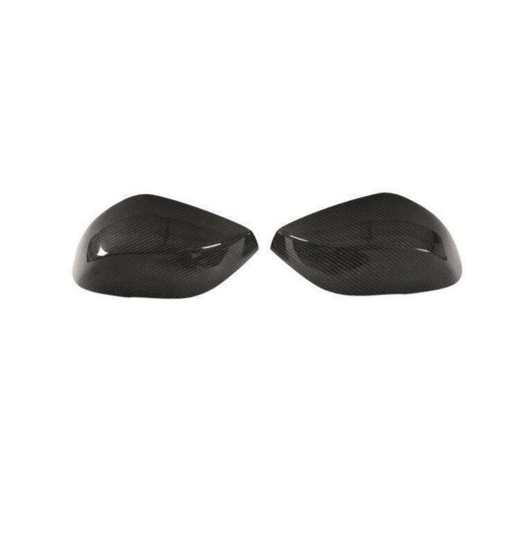 Dry Carbon Fiber Rear View Side Door Mirror Cover Fit For Infiniti Q70 2014-2019