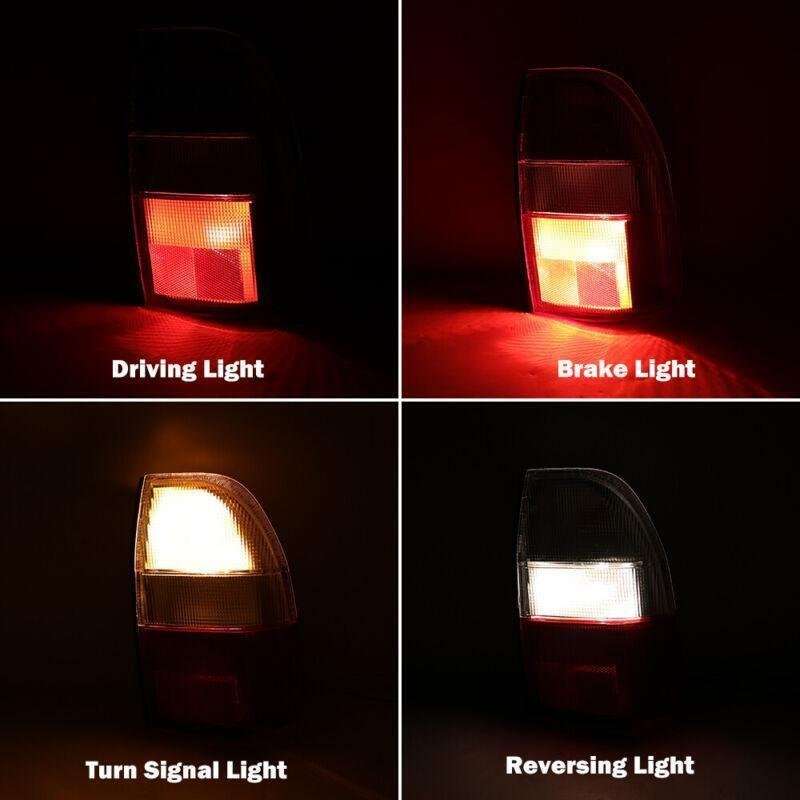 1PCS Right White Rear Lamp Tail Light For Mitsubishi Strada L200 MK4 1995-2006