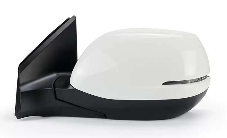 White Right for Honda CRV 12-16 rearview mirror Assembly 9 lines Lens Heating