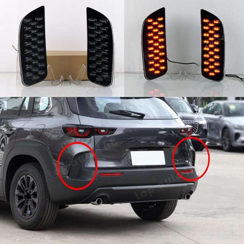 LED Rear Fog Lights/ Brake Lights/ Turn signal Lights For Mazda CX-50 2023-2024