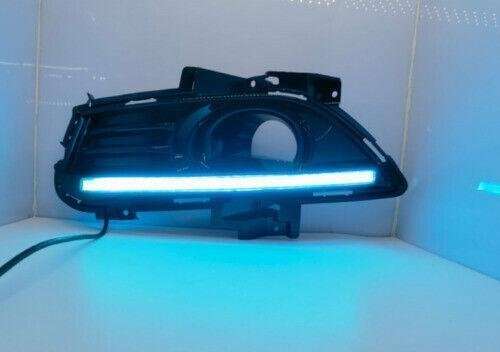 For Ford Mondeo Fusion 2013-2016 Front Fog Light Bumper Lamp LED Light DRL Refit