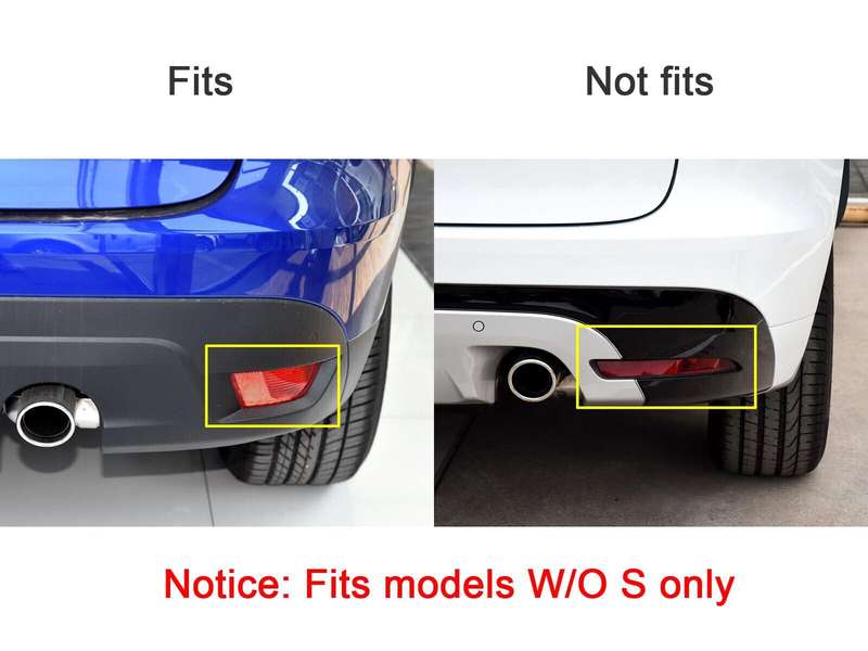 RH Rear Bumper Right Side Fog Light Reflector Lamp Fit For Jaguar F-Pace 2017-19