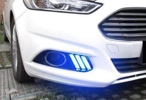 For Ford Mondeo Fusion 2013-2016 Front Bumper Fog Light Assembly LED Fog Lamp