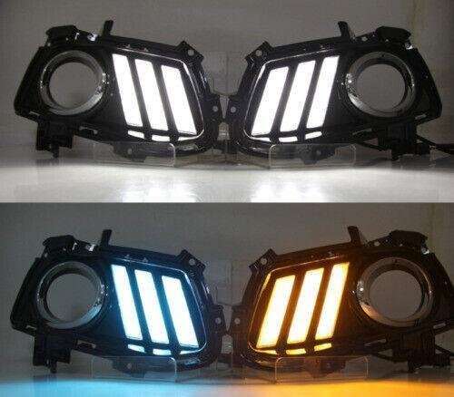 For Ford Mondeo Fusion 2013-2016 Front Bumper Fog Light Assembly LED Fog Lamp