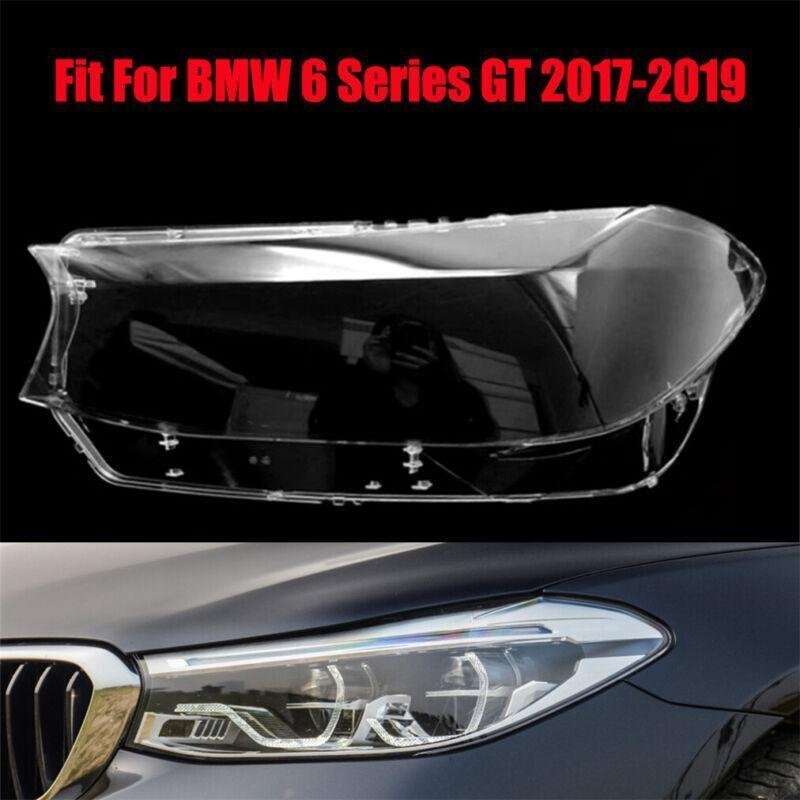 1x Left Headlight Headlamp Clear Lens Cover For BMW 6 Series GT G32 2017-2019