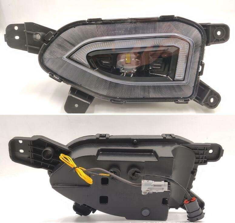 Front Bumper Fog lamp Light Complete Kit For Hyundai Kona 2018 2019-2021