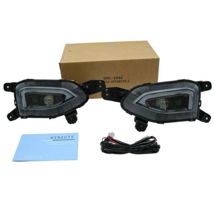 Front Bumper Fog lamp Light Complete Kit For Hyundai Kona 2018 2019-2021