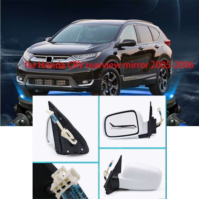 For Honda CRV left rearview mirror 2005-2006 model 3 line elesteeringctric power