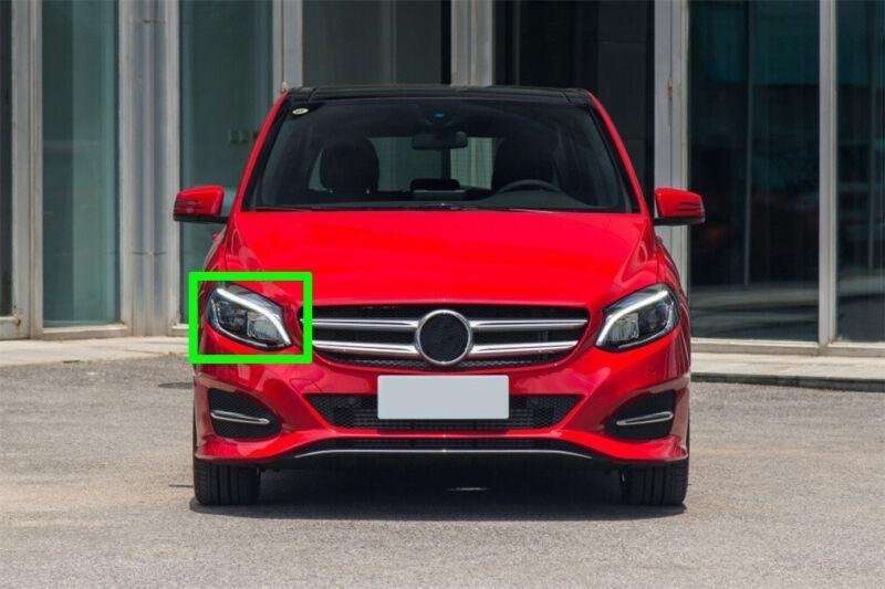 For 2016 2017 2018 2019 Benz B Class W246 Right Side Headlight Clear Lens Cover