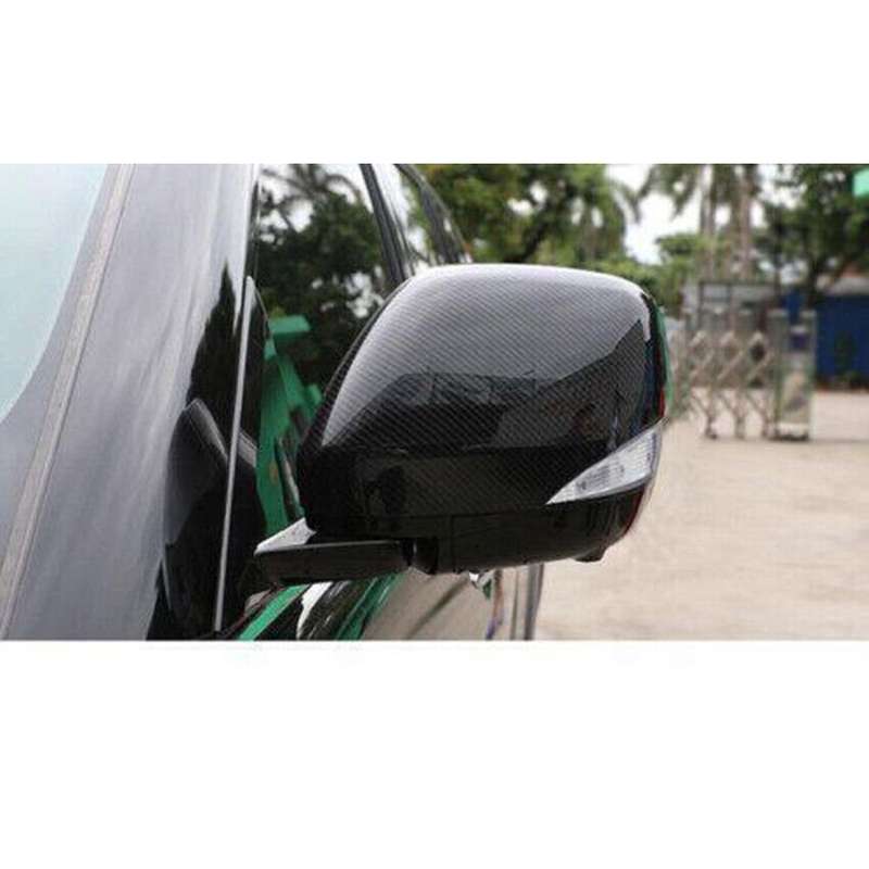 For Nissan Armada 2017-2023 Carbon Fiber Side Rearview Mirror Caps Cover trim