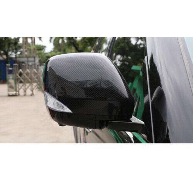 For Nissan Armada 2017-2023 Carbon Fiber Side Rearview Mirror Caps Cover trim