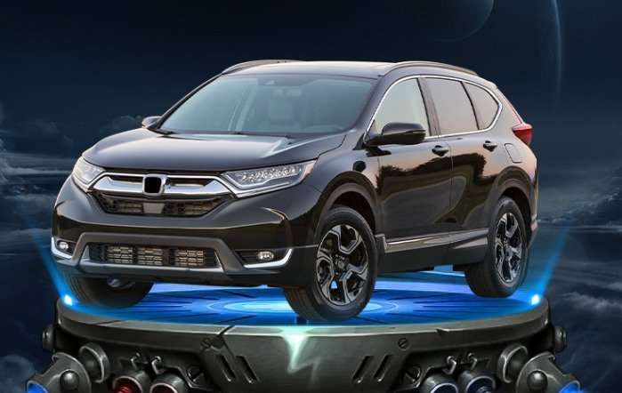 Black Right for Honda CRV 12-16 rearview mirror Assembly 7 lines Lens Heating