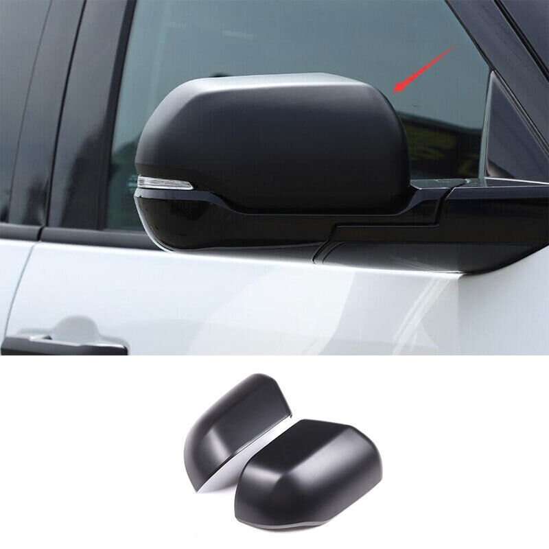 For Toyota Tundra 2022-2024 Matte Black Rear View Side Mirror Cover Trim 2PCS