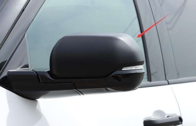 For Toyota Tundra 2022-2024 Matte Black Rear View Side Mirror Cover Trim 2PCS