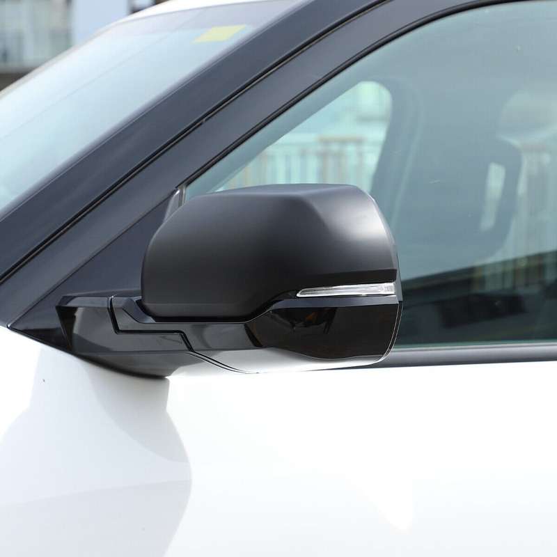 For Toyota Tundra 2022-2024 Matte Black Rear View Side Mirror Cover Trim 2PCS