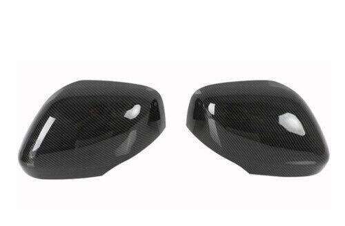 Carbon Fiber Exterior Rear View Mirror Cover Trim For Nissan Armada 2017-2020 2X