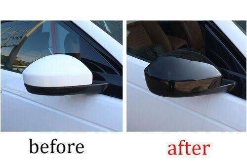 For Range Rover Evoque 2012-2022 Gloss Black Rear View Side Mirror Cover Trim 2X