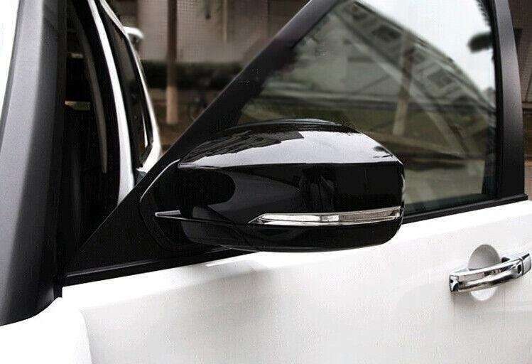 For Range Rover L405 2013-2020 Gloss Black ABS Rear View Side Mirror Cover 2pcs