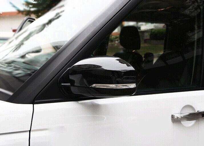 For Range Rover L405 2013-2020 Gloss Black ABS Rear View Side Mirror Cover 2pcs