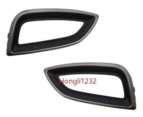 Pair of Front Driving Fog light lamp cover For HYUNDAI Tucson IX35 2014 2015