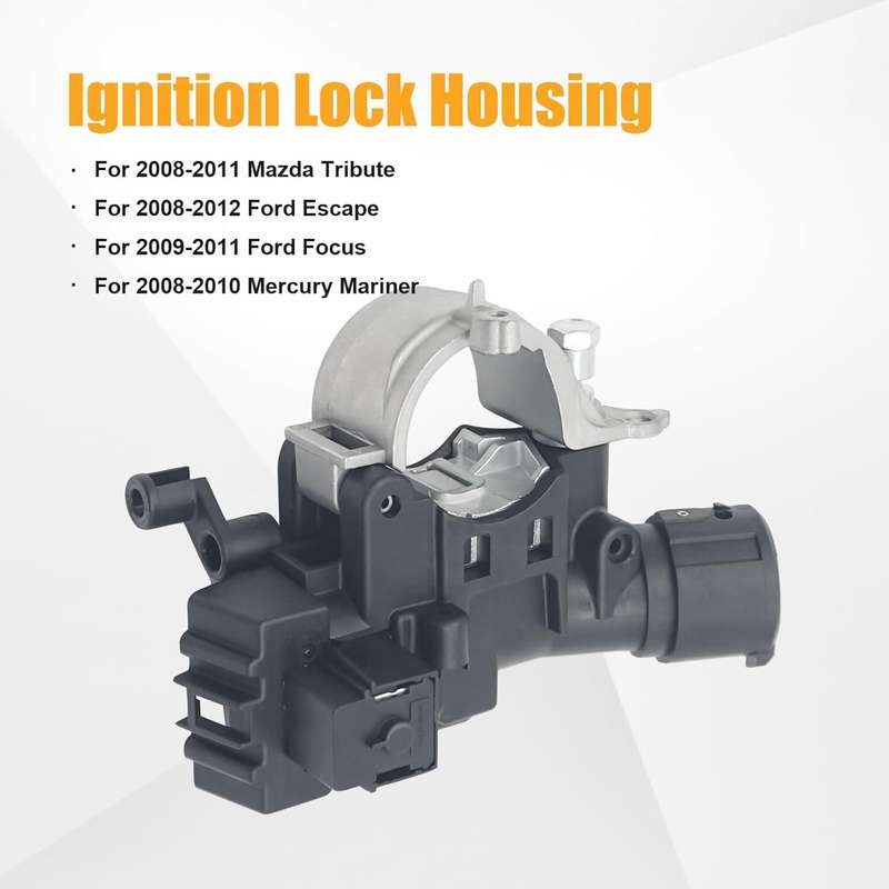 Ignition Switch Column Lock Housing 9L8Z-3511-A For 2008-2010 11 12 Ford Escape
