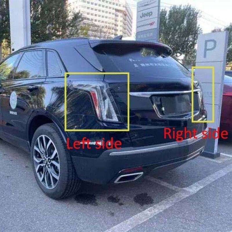 Fits For Cadillac XT5 2016-2020 1 Pair White Rear Tail Light Lamp Cover Shell