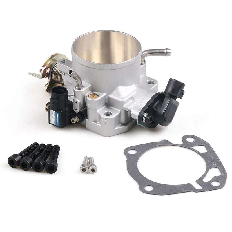 70mm Throttle Body W/ TPS &amp; MAP Sensor For Honda Civic Si Acura B/D/F/H B16 B18